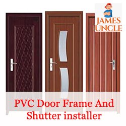 PVC Door Frame And Shutter installer Mr. Jayanta Shee in Dearah